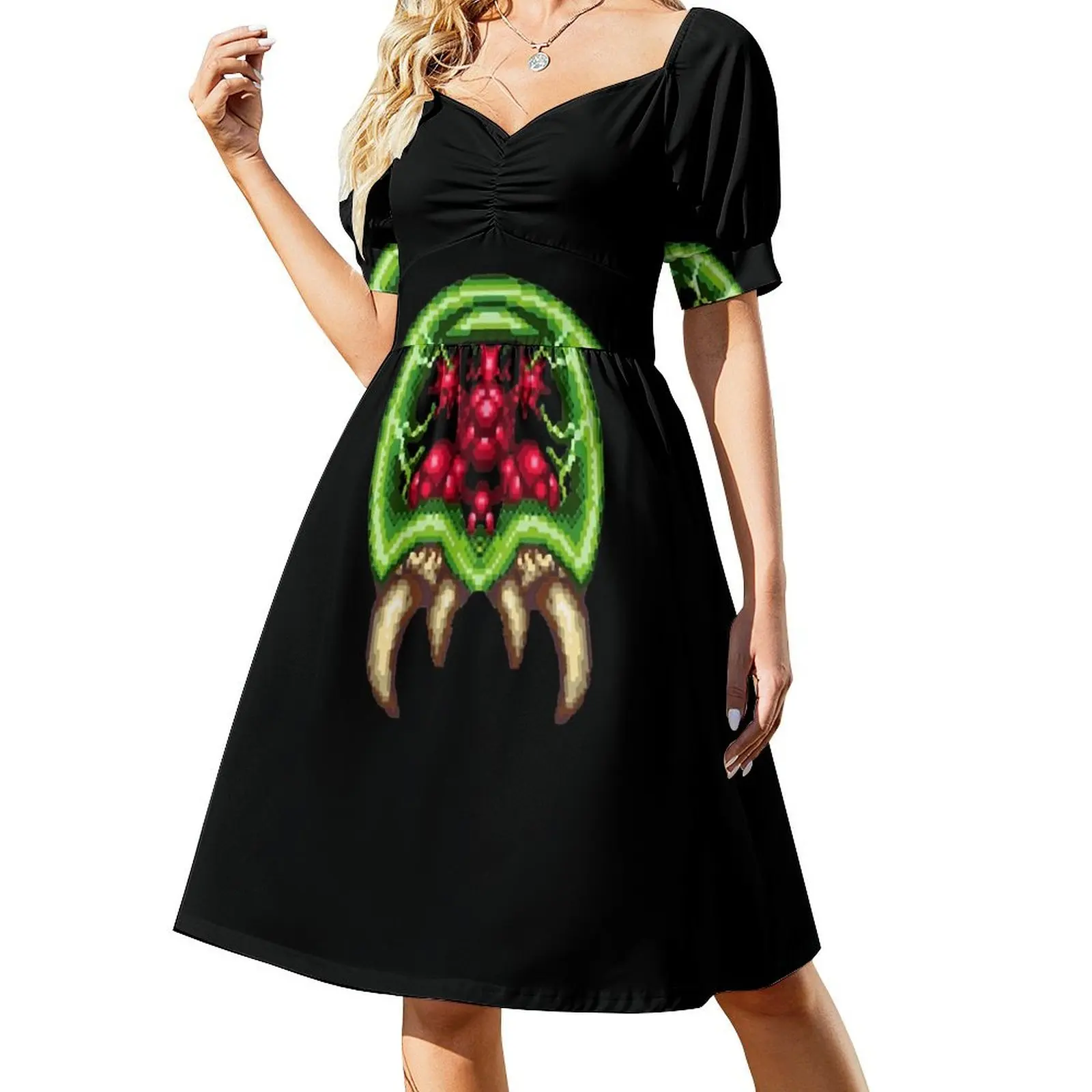 Super Metroid - Giant Metroid Short-Sleeved Dress Party dresses summer dresses long dresses for women
Super Metroid - Giant Metroid Short-Sleeved Dress Party dresses summer dresses long dresses for women