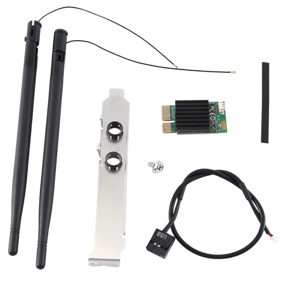 7260AC, 1200 м, гигабитная 5G, двухчастотная настольная карта PCIE со встроенной беспроводной сетевой картой 4,0, бесплатный файл Bluetooth
7260AC, 1200 м, гигабитная 5G, двухчастотная настольная карта PCIE со встроенной беспроводной сетевой картой 4,0, бесплатный файл Bluetooth