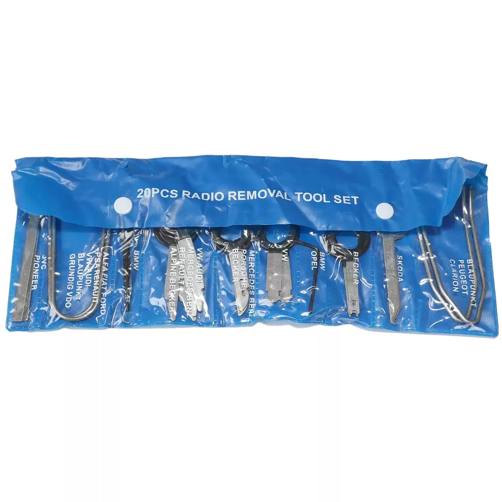 Набор из 20 предметов для автоматического DVD-экстрактора - инструменты для удаления автомобильного стерео радио 
Набор из 20 предметов для автоматического DVD-экстрактора - инструменты для удаления автомобильного стерео радио