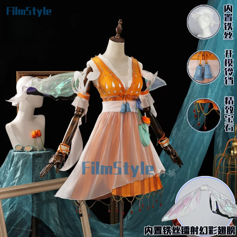 Identity Ⅴ Emma Woods Gardener Cosplay Costume Tulip Dream Uniform Halloween Carnival Party Christmas Play Role Clothes Clothing
Identity Ⅴ Emma Woods Gardener Cosplay Costume Tulip Dream Uniform Halloween Carnival Party Christmas Play Role Clothes Clothing