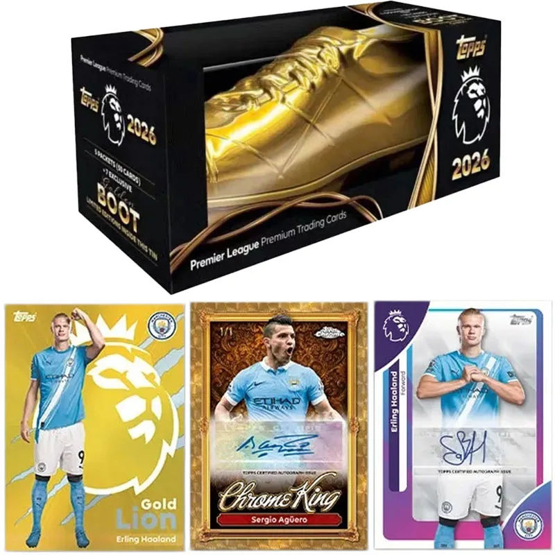 2026 Topps Premier League Golden Boot Iron Box Football Card Star Card Collectible Card Toy Holiday Collection Cards Toys Gift
2026 Topps Premier League Golden Boot Iron Box Football Card Star Card Collectible Card Toy Holiday Collection Cards Toys Gift