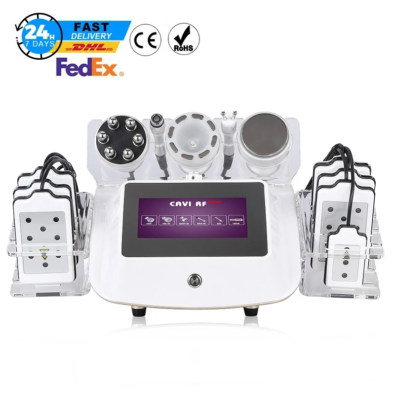 6 в 1, лазерное оборудование для уменьшения жира, 40 К, ультразвуковая липосакция, кавитация, 8 подушечек, вакуумная кавитационная косметическая машина
6 в 1, лазерное оборудование для уменьшения жира, 40 К, ультразвуковая липосакция, кавитация, 8 подушечек, вакуумная кавитационная косметическая машина