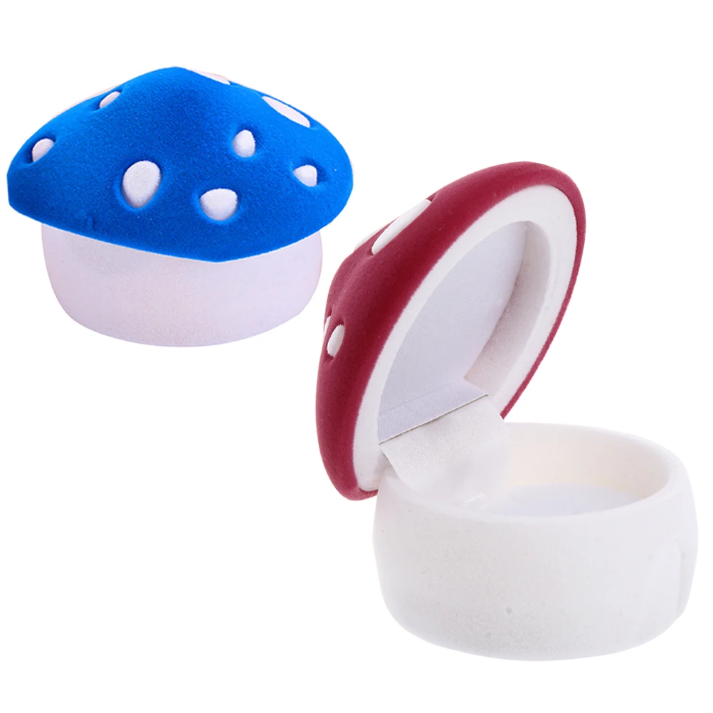 2 Pcs Wedding Ring Necklace Jewelry Box Showcase Velvet Mushroom Holder Storage Display Case for Ceremony CuteVintage
2 Pcs Wedding Ring Necklace Jewelry Box Showcase Velvet Mushroom Holder Storage Display Case for Ceremony CuteVintage
