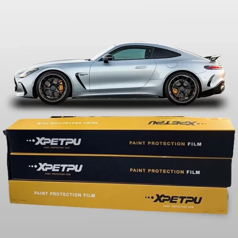 XPETPU Highest quality TPU gloss PPF Car Paint Protection Film glossy PPF 1.52m*15m/roll easy install Self Healing
XPETPU Highest quality TPU gloss PPF Car Paint Protection Film glossy PPF 1.52m*15m/roll easy install Self Healing