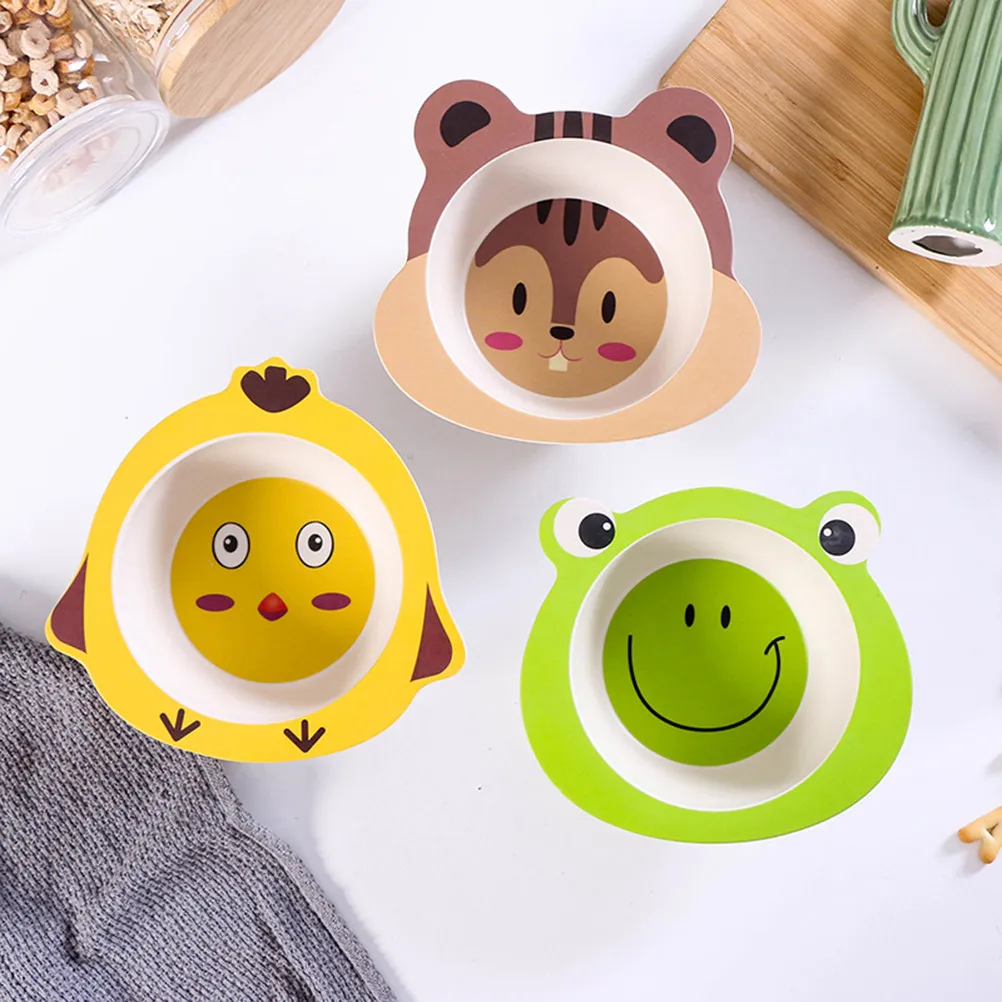 Kids Bowl Bamboo -Friendly Animal Dinnerware Unbreakable Lightweight Scratch Resistant Feeding Tableware for Outdoor
Kids Bowl Bamboo -Friendly Animal Dinnerware Unbreakable Lightweight Scratch Resistant Feeding Tableware for Outdoor