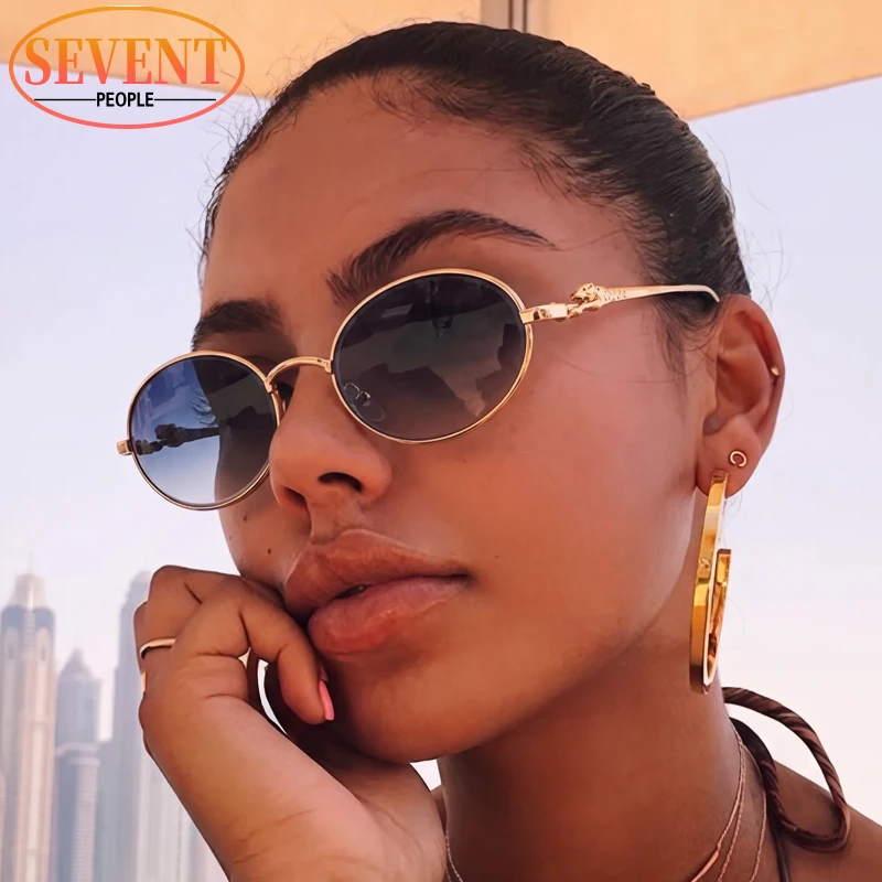 Retro Small Oval Punk Sunglasses Women 2026 Luxury Designer Vintage Steampunk Metal Frame Sun Glasses for Ladies Outdoor Shades
Retro Small Oval Punk Sunglasses Women 2026 Luxury Designer Vintage Steampunk Metal Frame Sun Glasses for Ladies Outdoor Shades