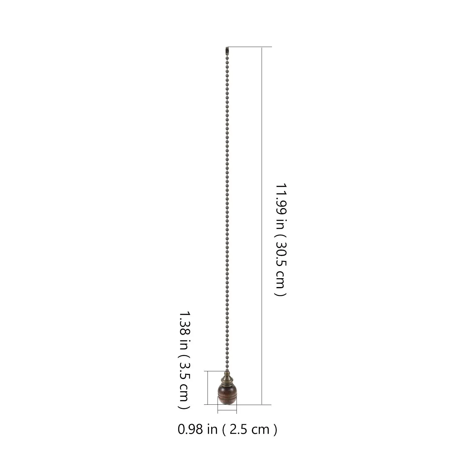 Ceiling Pendant Pull Chain Vintage Wood Attic Cord Decorative Lamp Chain Accessory Durable Easy Replacement Hardware
Ceiling Pendant Pull Chain Vintage Wood Attic Cord Decorative Lamp Chain Accessory Durable Easy Replacement Hardware