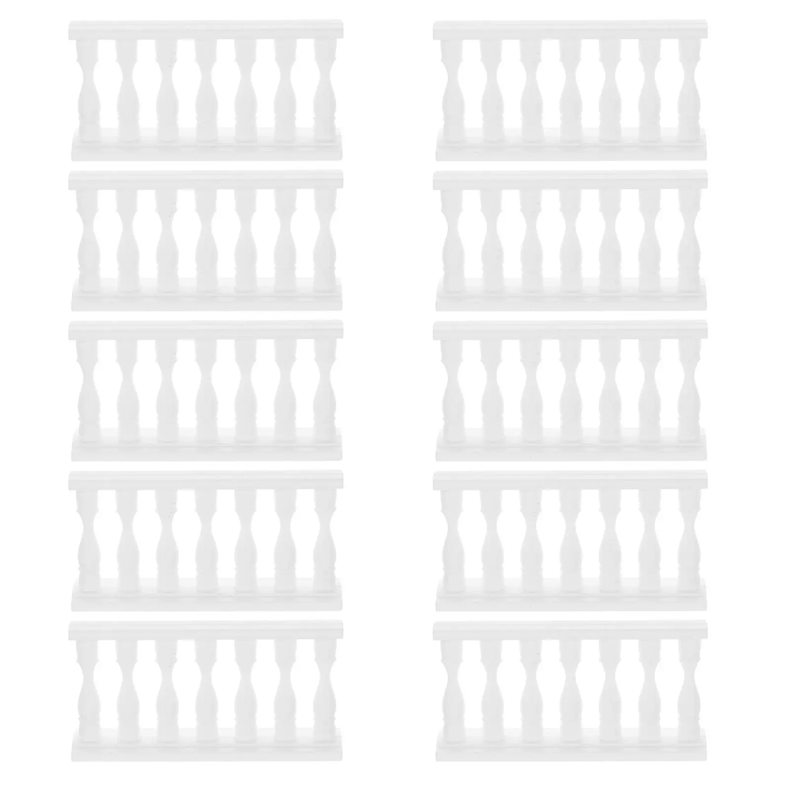 10Pcs Miniature Fence for Crafts Creative DIY Small House Micro Landscape Adornment Plastic Sand Table Building Materials
10Pcs Miniature Fence for Crafts Creative DIY Small House Micro Landscape Adornment Plastic Sand Table Building Materials
