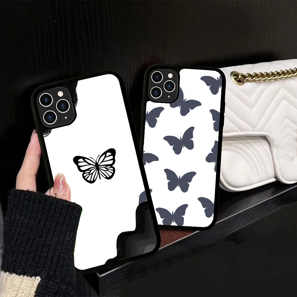 Cartoon Minimalistic B-Butterfly Phone Case Silicone PC+TPU For For IPhone 11 12 13 14 15 16 Plus Pro Max Cover
Cartoon Minimalistic B-Butterfly Phone Case Silicone PC+TPU For For IPhone 11 12 13 14 15 16 Plus Pro Max Cover