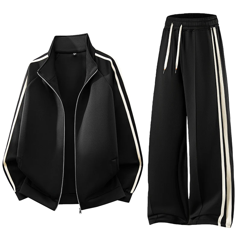 Large Size S - 7XL Men'S Spring And Fall Outdoor Zipper Jacket + Sweatpants Jogging Set Casual Basketball Fitness Two-Piece Set
Large Size S - 7XL Men'S Spring And Fall Outdoor Zipper Jacket + Sweatpants Jogging Set Casual Basketball Fitness Two-Piece Set