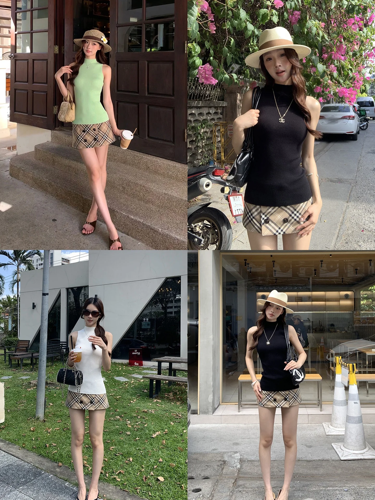 Red Celebrity Vest Women's Summer Outdoor Wear Black Knitted High Collar Chic Shoulder Korean Style Sleeveless Top
Red Celebrity Vest Women's Summer Outdoor Wear Black Knitted High Collar Chic Shoulder Korean Style Sleeveless Top