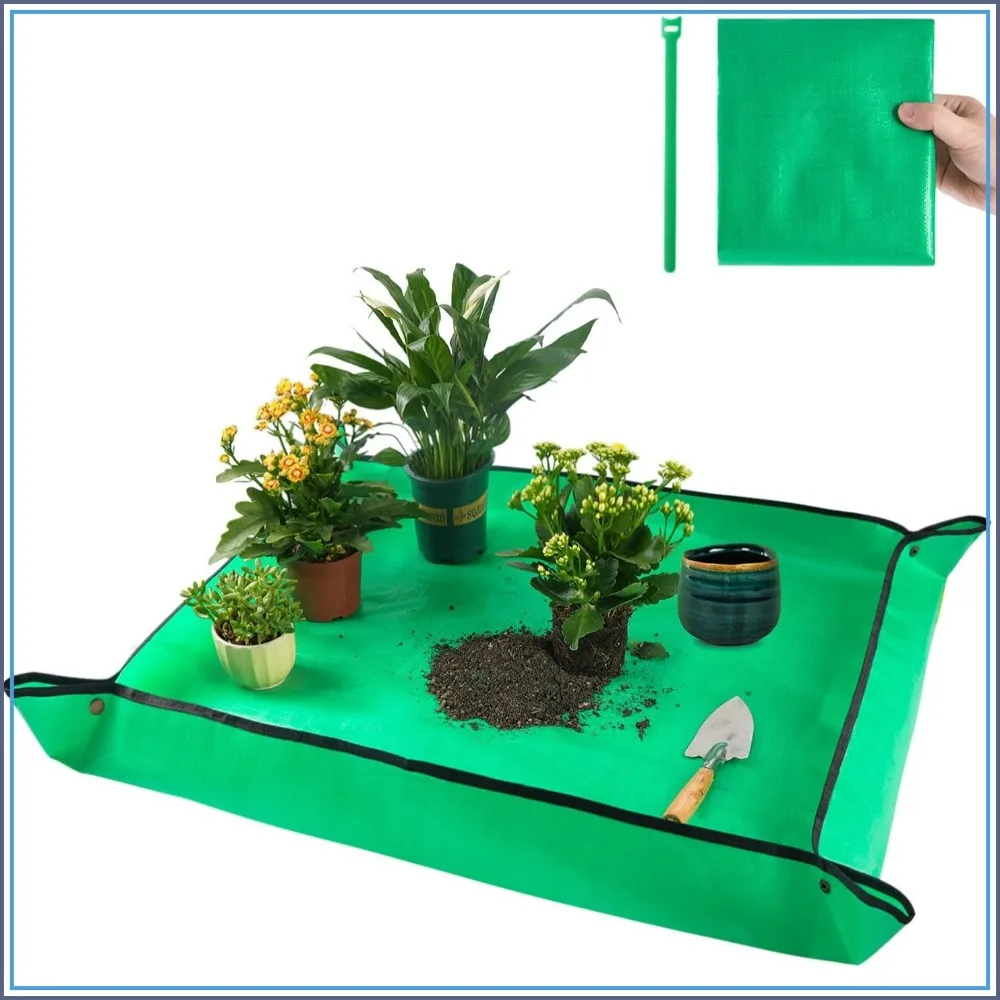 39.5"x31.5" Large Repotting Mat for Indoor Plants, Waterproof & Reusable
39.5"x31.5" Large Repotting Mat for Indoor Plants, Waterproof & Reusable