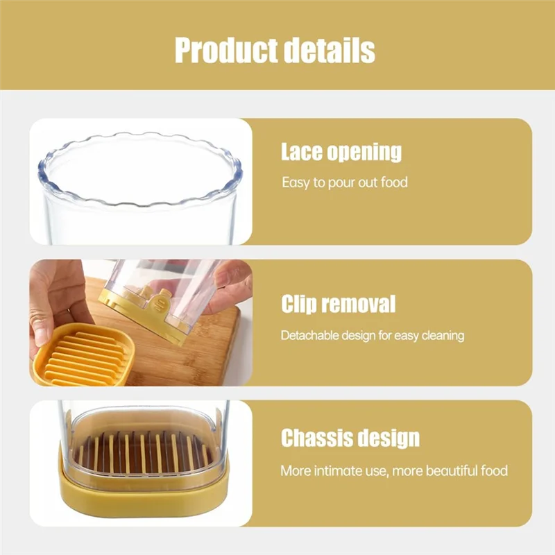 TFORU-Stainless Steel Slicing Cup Fruit And Vegetable Speed Slicer With Push Plate Fruit Slicer Cup Slicer Cutters
TFORU-Stainless Steel Slicing Cup Fruit And Vegetable Speed Slicer With Push Plate Fruit Slicer Cup Slicer Cutters