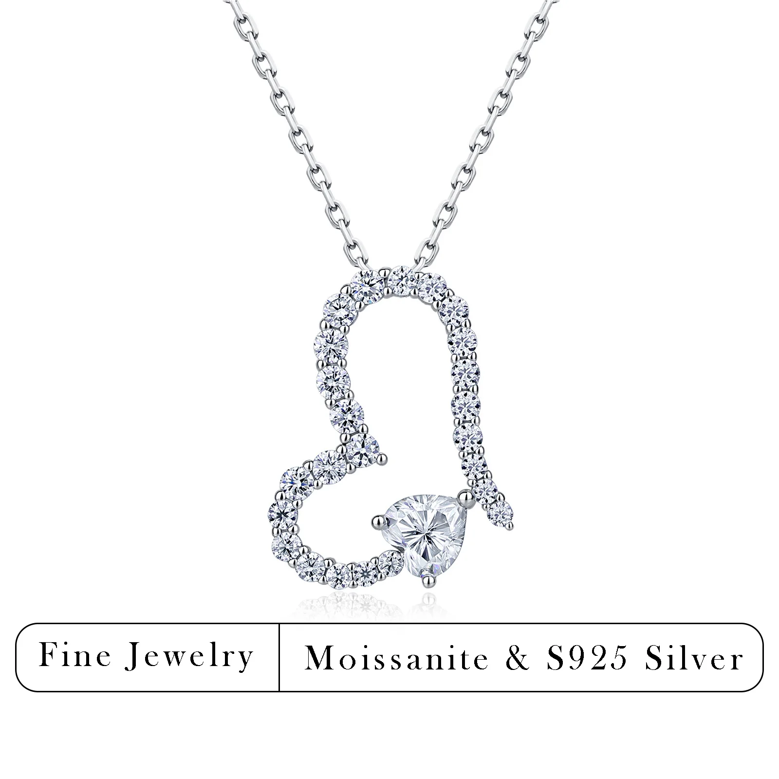 0.82CTW Moissanite Gourd Pendant Necklace 925 Sterling Silver Hollow Sparkling Necklace for Women Daily Wear
0.82CTW Moissanite Gourd Pendant Necklace 925 Sterling Silver Hollow Sparkling Necklace for Women Daily Wear
