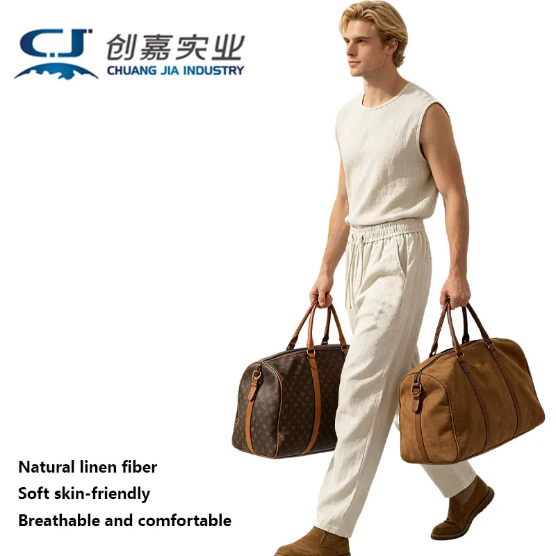 High-end Natural Pure Linen Men's Pants White Simple Lace-up Elastic Waist Casual Pants Outdoor Travel Walking Sports Wicking
High-end Natural Pure Linen Men's Pants White Simple Lace-up Elastic Waist Casual Pants Outdoor Travel Walking Sports Wicking