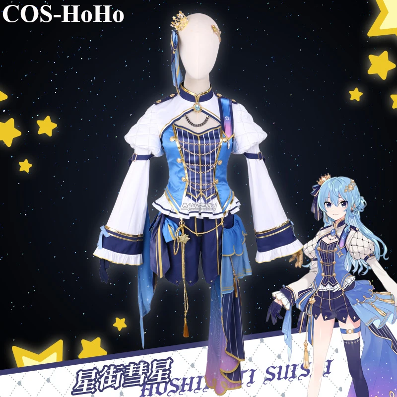 COS-HoHo аниме Vtuber VTB Hololive Hoshimati Suisei игровой костюм униформа косплей костюм наряд на Хэллоуин решетчатая одежда женская
COS-HoHo аниме Vtuber VTB Hololive Hoshimati Suisei игровой костюм униформа косплей костюм наряд на Хэллоуин решетчатая одежда женская