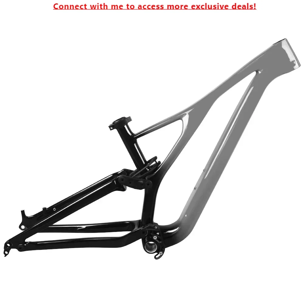 Airwolf Full Carbon MTB Frame BSA Carbon Bike Frame 29 Mountain Bike Frame 148*12mm Thru Axle Disc Brake Bicycle Hot Sale
Airwolf Full Carbon MTB Frame BSA Carbon Bike Frame 29 Mountain Bike Frame 148*12mm Thru Axle Disc Brake Bicycle Hot Sale