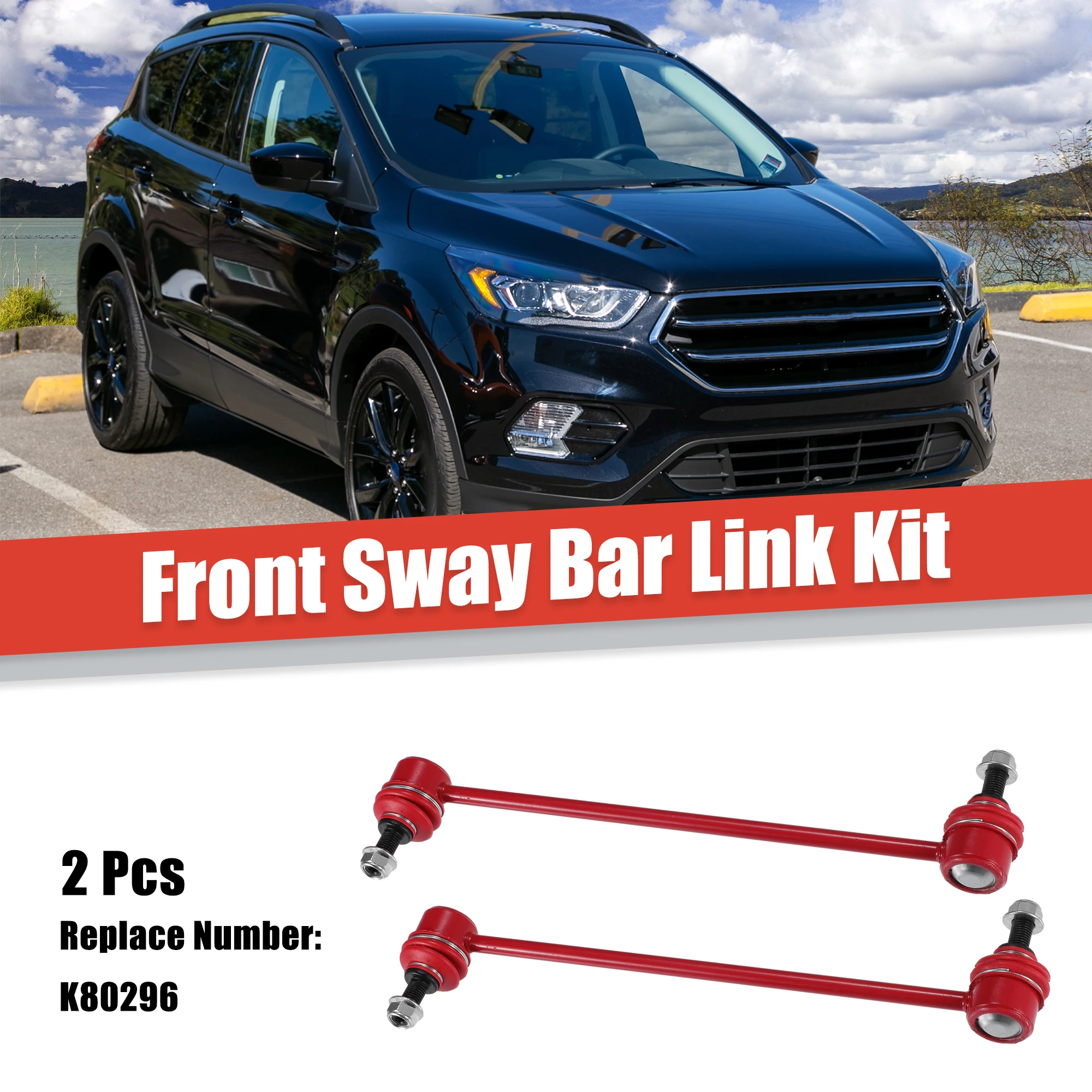 UXCELL 2pcs Front Stabilizer Sway Bar End Links for Ford Escape for Toyota RAV4 K80296
UXCELL 2pcs Front Stabilizer Sway Bar End Links for Ford Escape for Toyota RAV4 K80296