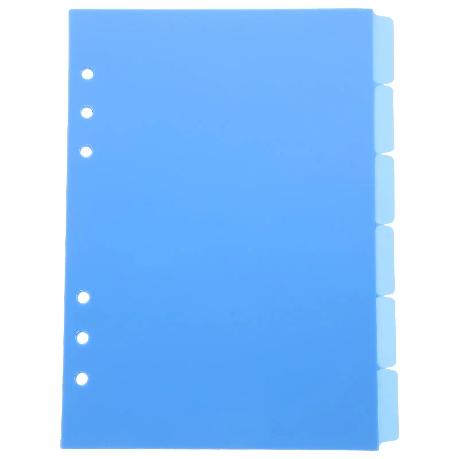 6 Pcs A5 Separator Pages Blue PP Dividers for Notebook Binder Notepad Tabs Detachable Index Dividers Plastic Organizers
6 Pcs A5 Separator Pages Blue PP Dividers for Notebook Binder Notepad Tabs Detachable Index Dividers Plastic Organizers