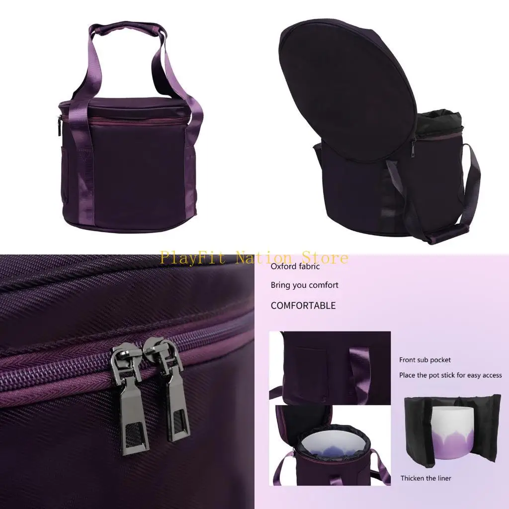 242F Портативная утолщенная дорожная сумка для поющей чаши с мягкой ручкой
242F Портативная утолщенная дорожная сумка для поющей чаши с мягкой ручкой