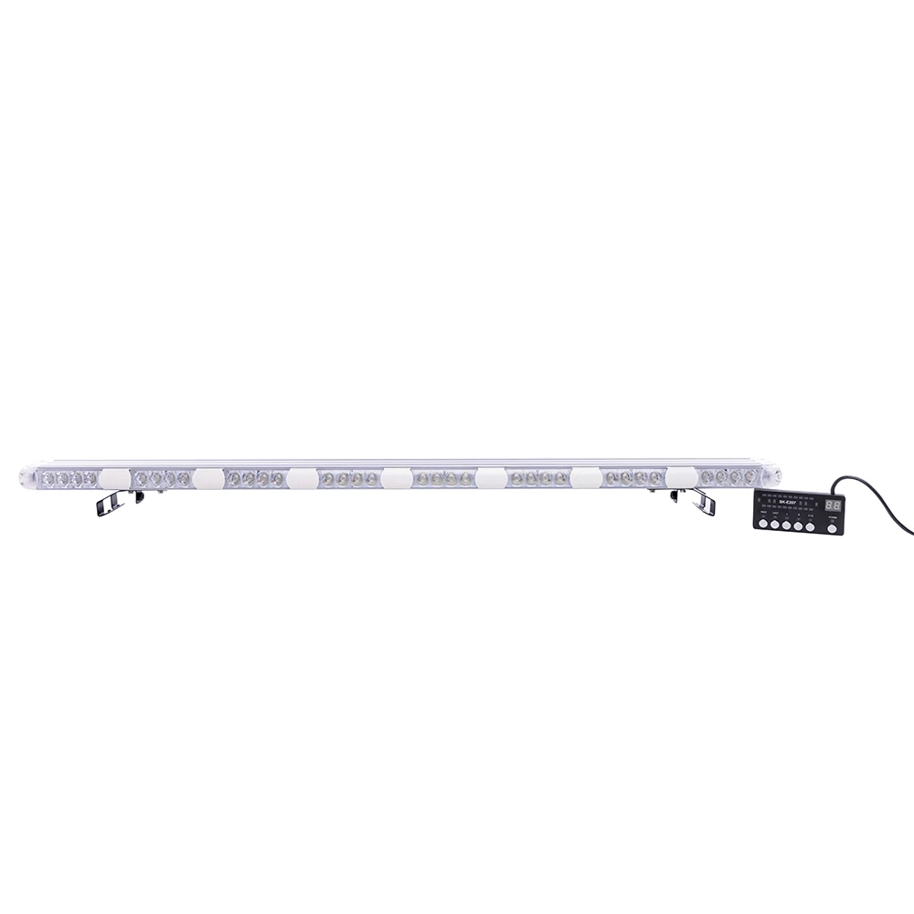 180W LED Rooftop Strobe Emergency Lights Bar with Controller Warning Flashing Traffic Lightbar for Construction Vehicles
180W LED Rooftop Strobe Emergency Lights Bar with Controller Warning Flashing Traffic Lightbar for Construction Vehicles