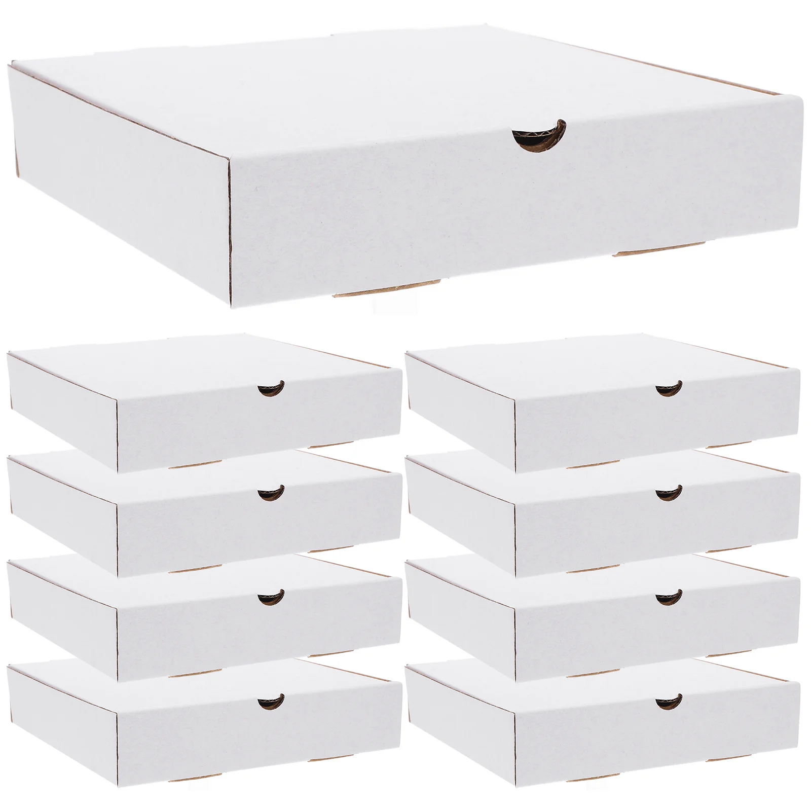 30Pcs White Kraft Pizza Boxes Small Corrugated Reusable Takeaway Pizza Packaging Cardboard Boxes Oven Storage Bulk
30Pcs White Kraft Pizza Boxes Small Corrugated Reusable Takeaway Pizza Packaging Cardboard Boxes Oven Storage Bulk