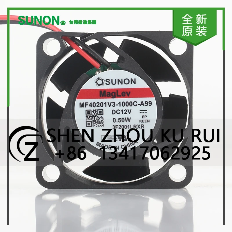 Original Sunon 5V 24V 48V DC12V 0.50W AC EC 4020 40X40X20MM 4CM quiet magnetic suspension 2-wire MF40201V3-1000C-A99 cooling fan
Original Sunon 5V 24V 48V DC12V 0.50W AC EC 4020 40X40X20MM 4CM quiet magnetic suspension 2-wire MF40201V3-1000C-A99 cooling fan