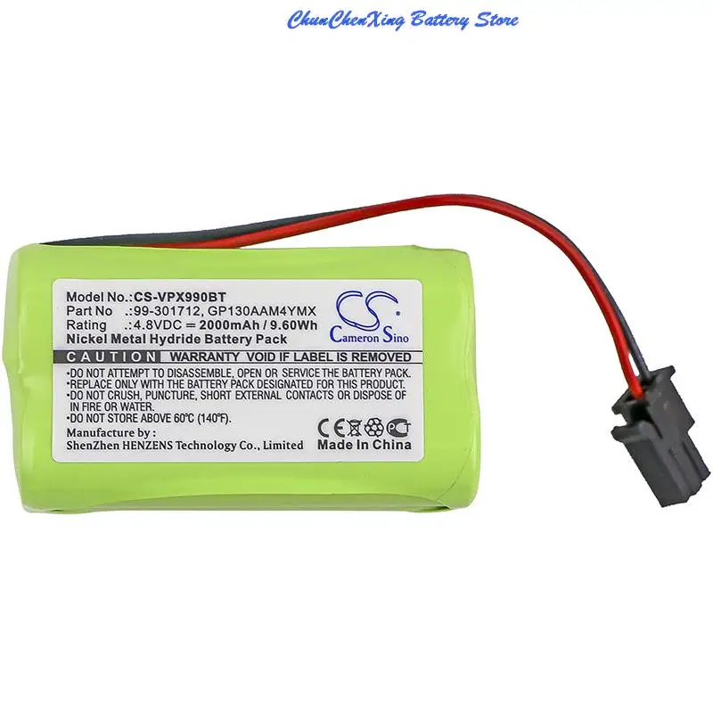 OrangeYu 2000mAh Battery for Visonic PowerMaster 10, Powermax Express,PowerMaxExpress Alarm Control Panel,PowerMax 99-301712
OrangeYu 2000mAh Battery for Visonic PowerMaster 10, Powermax Express,PowerMaxExpress Alarm Control Panel,PowerMax 99-301712