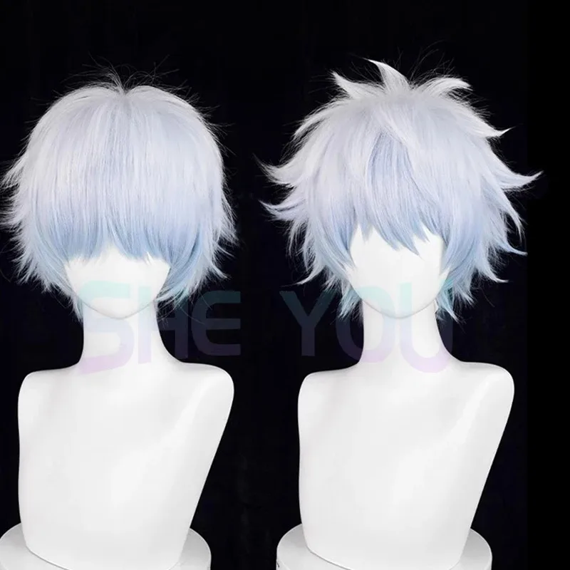 2025 Амин Гинтама Саката Гинтоки Косплей Парики Серебряная Душа 30 см Трехцветный Парик Градиента Термостойкие Синтетические Волосы Хэллоуин Wi
2025 Амин Гинтама Саката Гинтоки Косплей Парики Серебряная Душа 30 см Трехцветный Парик Градиента Термостойкие Синтетические Волосы Хэллоуин Wi