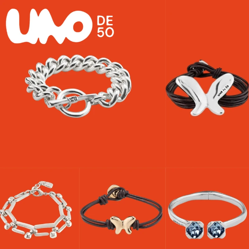 Новый браслет UNOde50 из 24-каратного золота и серебра - роскошные модные украшения со скидкой
Новый браслет UNOde50 из 24-каратного золота и серебра - роскошные модные украшения со скидкой