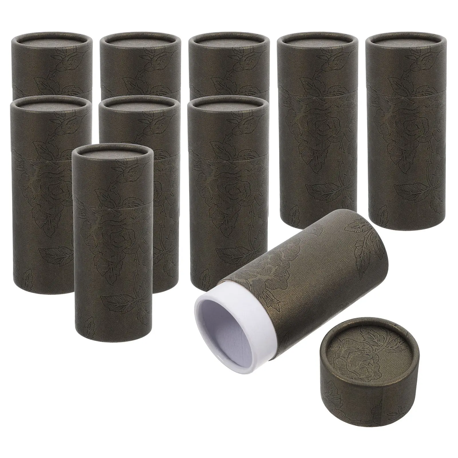 10 Pcs Essential Oil Bottle Paper Tube Packaging Box Cylinders Paperboard Packing Round Cardboard Boxes Tubes Empty Small
10 Pcs Essential Oil Bottle Paper Tube Packaging Box Cylinders Paperboard Packing Round Cardboard Boxes Tubes Empty Small