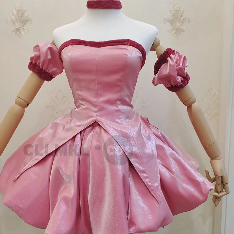 Women's Anime Mew Mew Cosplay Costume Transformed Short Pink Dress HalloweenRole Playing Party Comic Exhibition Unform Clothing
Women's Anime Mew Mew Cosplay Costume Transformed Short Pink Dress HalloweenRole Playing Party Comic Exhibition Unform Clothing