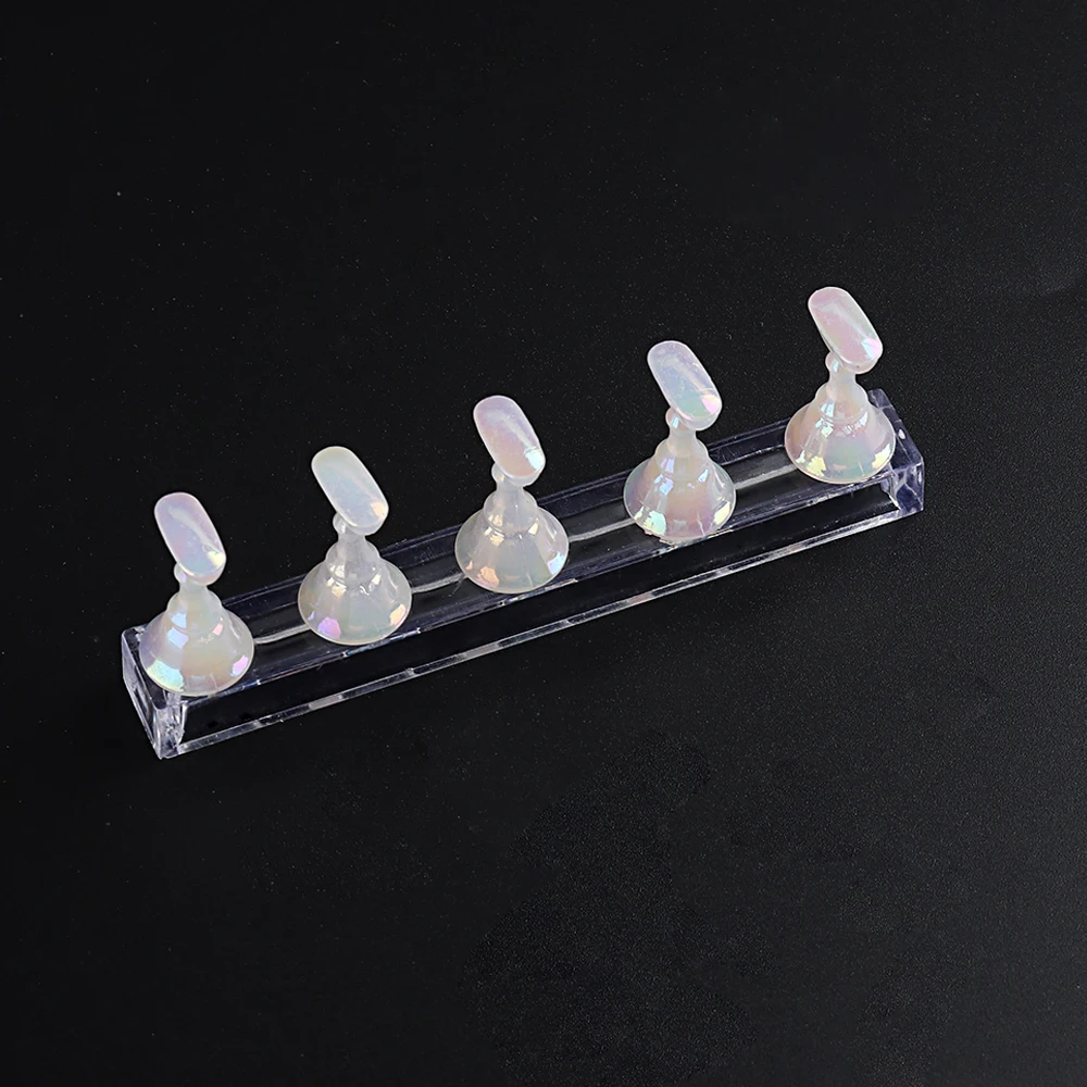 5pcs Magnetic Nail Holder Aurora Acrylic Crystal Showing Shelf Manicure Art Tool Press On Nail For Polish Display Stand NLJG-A
5pcs Magnetic Nail Holder Aurora Acrylic Crystal Showing Shelf Manicure Art Tool Press On Nail For Polish Display Stand NLJG-A
