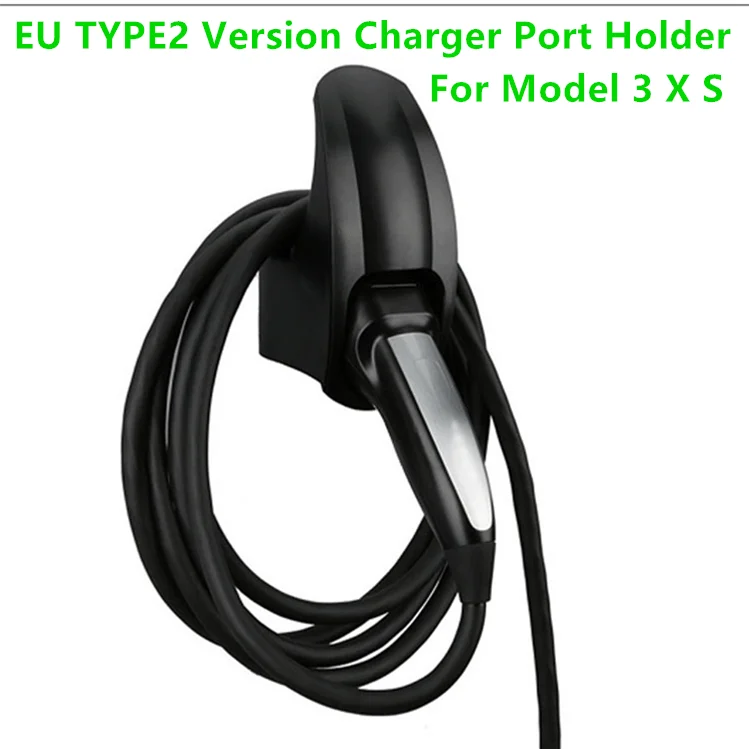 EU CCS Type 2 Charger Cable Connector Organizer Bracket Holder for Tesla Model
EU CCS Type 2 Charger Cable Connector Organizer Bracket Holder for Tesla Model