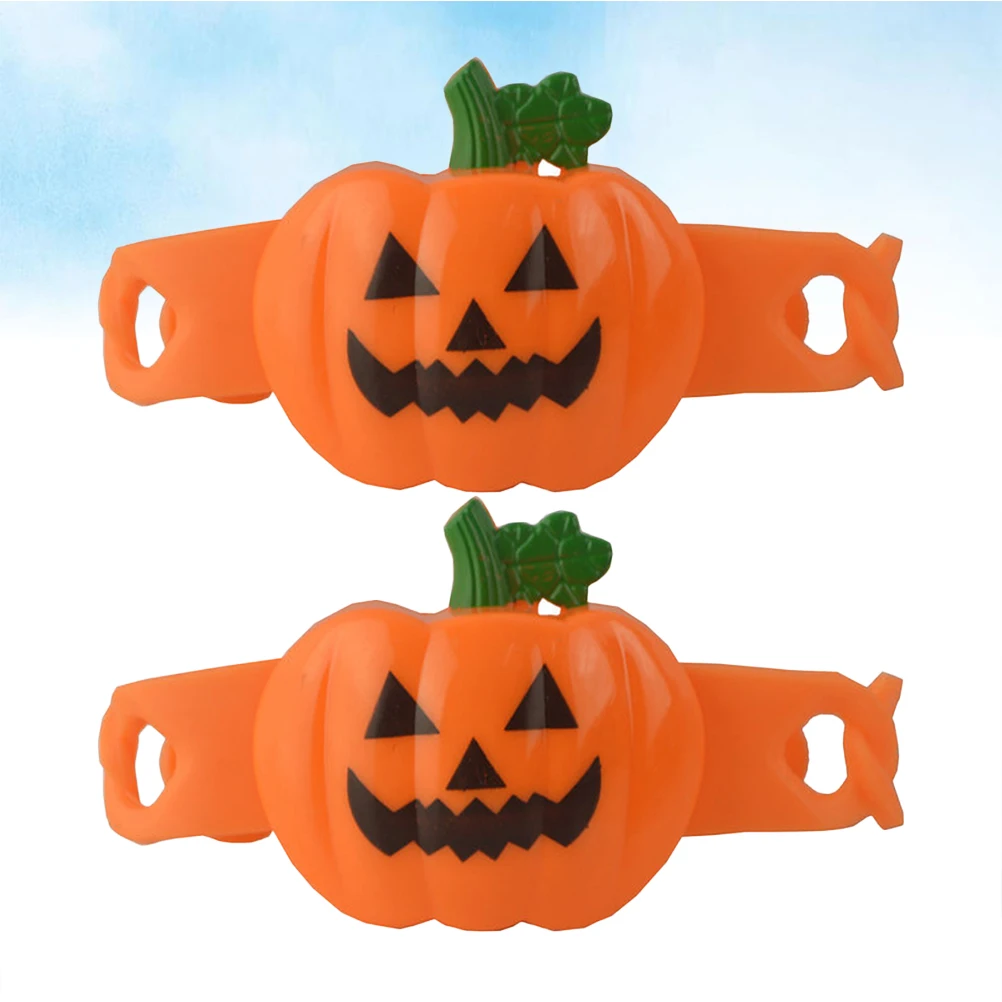 2 Pcs Glowing Pumpkin Bracelet Halloween Bracelets Wristband Flash Kid Child Gifts
2 Pcs Glowing Pumpkin Bracelet Halloween Bracelets Wristband Flash Kid Child Gifts