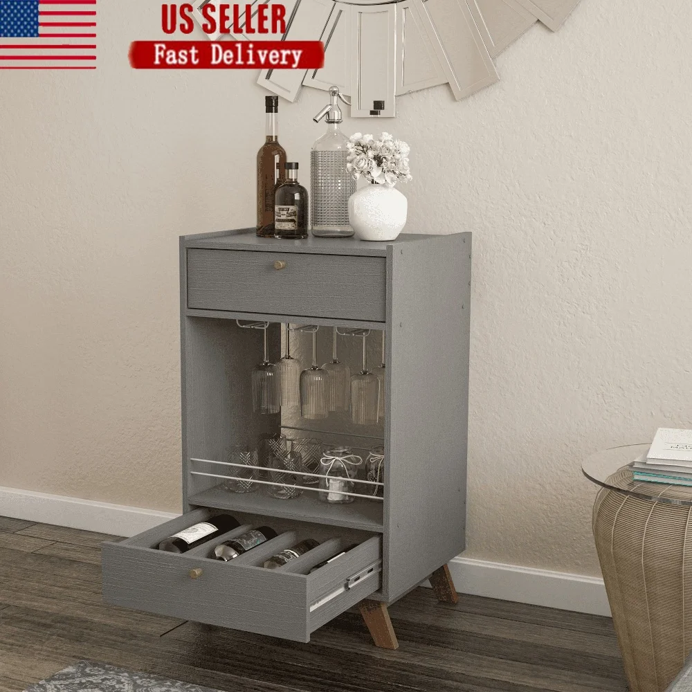 Stylish Mini Bar with Space-Saving Design Wine Bottle Holder Glass Rack Perfect Living Room Dining Area
Stylish Mini Bar with Space-Saving Design Wine Bottle Holder Glass Rack Perfect Living Room Dining Area