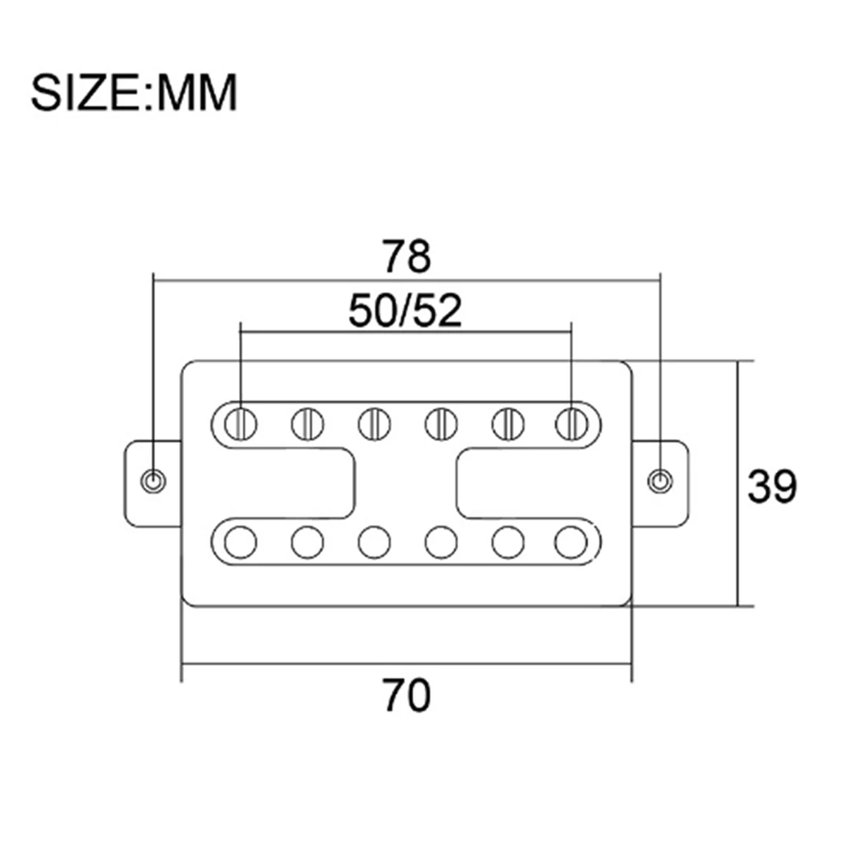 ABMW-Bridge Pickup for Electric Guitar Neck Bridge Pickup Six String Guitar Accessories
ABMW-Bridge Pickup for Electric Guitar Neck Bridge Pickup Six String Guitar Accessories