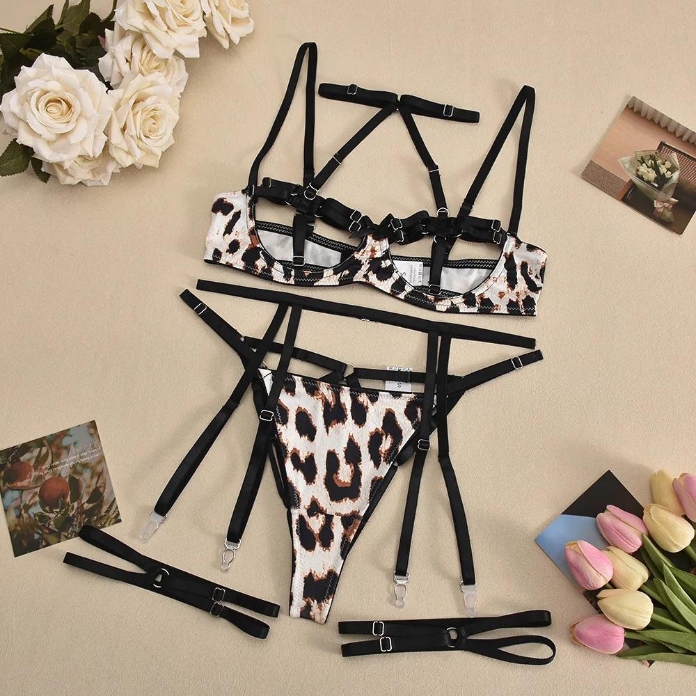 Women Sexy Leopard Exotic Set Hollow Out Bandage Bra Set Ladies Lingerie Micro Bikini Thong Underwear Exotic Apparel
Women Sexy Leopard Exotic Set Hollow Out Bandage Bra Set Ladies Lingerie Micro Bikini Thong Underwear Exotic Apparel