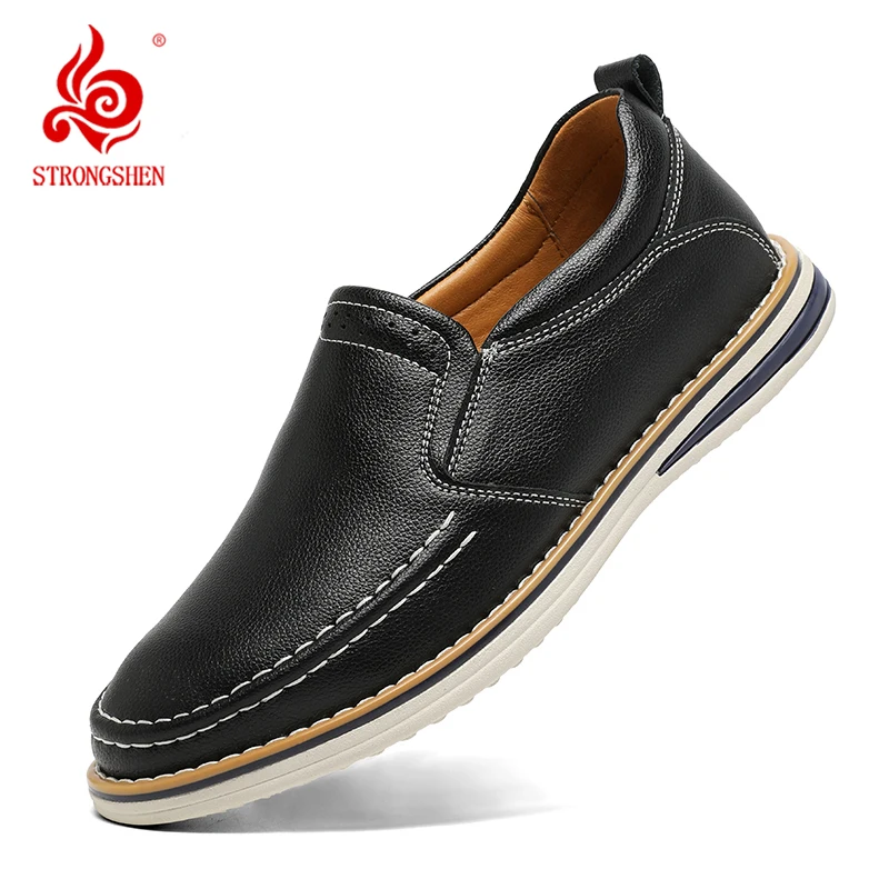 Genuine Leather Men's Shoes Fashion Loafers High Quality Men Casual Shoes Outdoor Flats Driving Shoes Large Size Men Sneakers
Genuine Leather Men's Shoes Fashion Loafers High Quality Men Casual Shoes Outdoor Flats Driving Shoes Large Size Men Sneakers