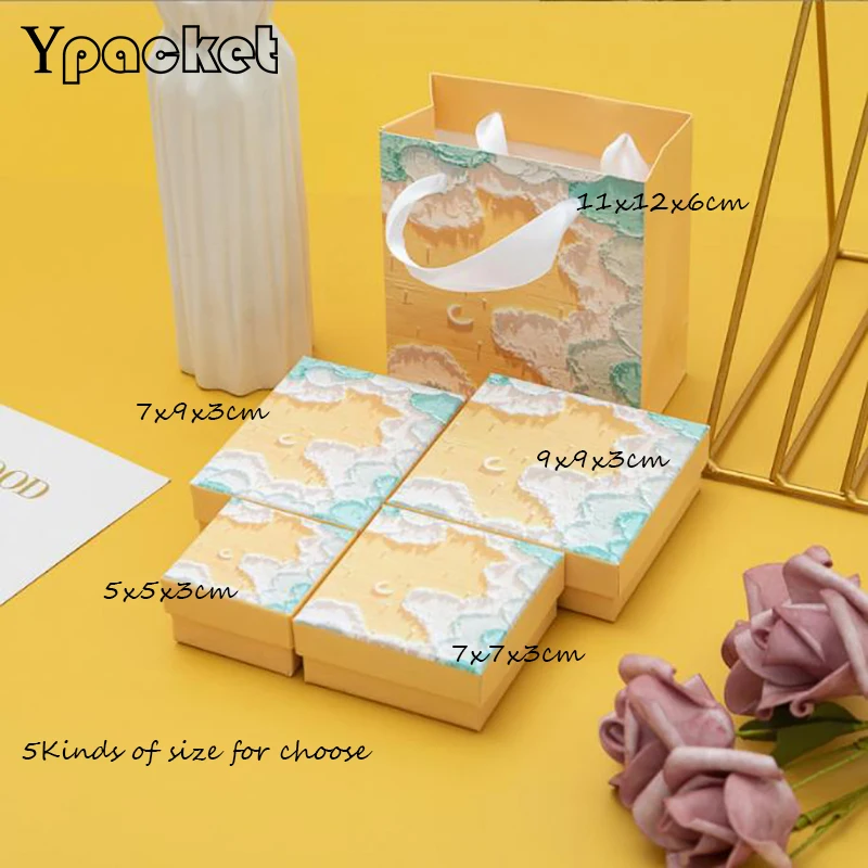 Fashion Square Jewelry Organizer Box Engagement Ring For Earrings Necklace Bracelet Display 3Colors Gift Boxes Paper Cases 40Pcs
Fashion Square Jewelry Organizer Box Engagement Ring For Earrings Necklace Bracelet Display 3Colors Gift Boxes Paper Cases 40Pcs