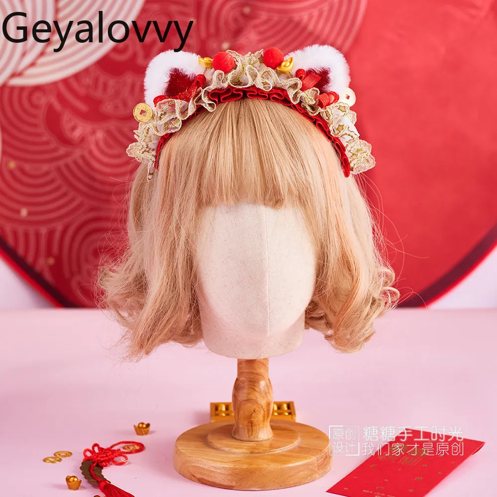 Модный оригинальный новый головной убор, повязка на голову с кошачьими ушками, детский аксессуар для волос в стиле Лолиты, милые и милые аксессуары для косплея для девочек
Модный оригинальный новый головной убор, повязка на голову с кошачьими ушками, детский аксессуар для волос в стиле Лолиты, милые и милые аксессуары для косплея для девочек