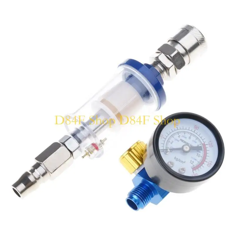 D84F Воздушный фильтр с манометром, масловодоотделителем для пневматических распылителей
D84F Воздушный фильтр с манометром, масловодоотделителем для пневматических распылителей