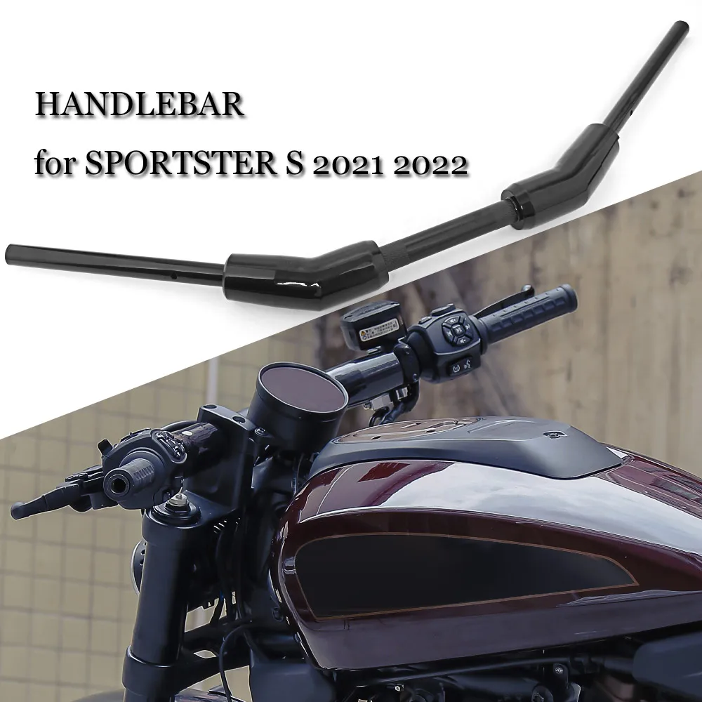 Motorcycle Part Black Handlebar Handle Bar 7/8'' 22mm Zero Drag Bar For Harley Sportster S 1250 RH1250S 2021+ Hand Control Bar
Motorcycle Part Black Handlebar Handle Bar 7/8'' 22mm Zero Drag Bar For Harley Sportster S 1250 RH1250S 2021+ Hand Control Bar