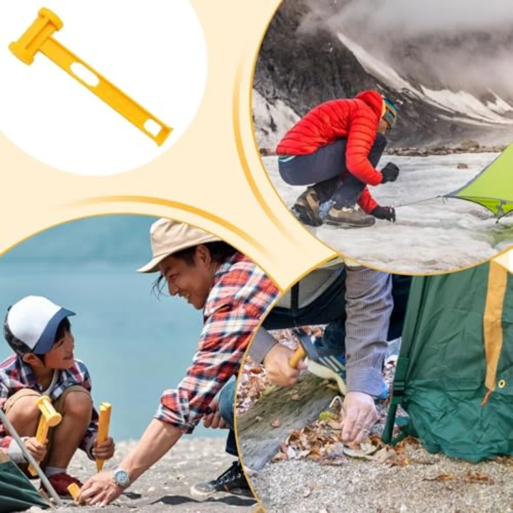 Outdoor Hiking & Camping Peg Hammer - Ultra-Light PE Plastic Ground Spike Hammer Essential Canopy Accessory High Quality 
Outdoor Hiking & Camping Peg Hammer - Ultra-Light PE Plastic Ground Spike Hammer Essential Canopy Accessory High Quality