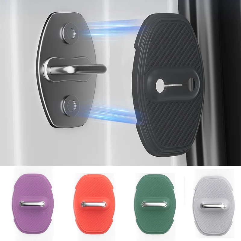 4Pcs Silicone Car Door Lock Cover For Porsche 911 Silent Shock Absorber Anti-Rust Protective Accessories Black
4Pcs Silicone Car Door Lock Cover For Porsche 911 Silent Shock Absorber Anti-Rust Protective Accessories Black