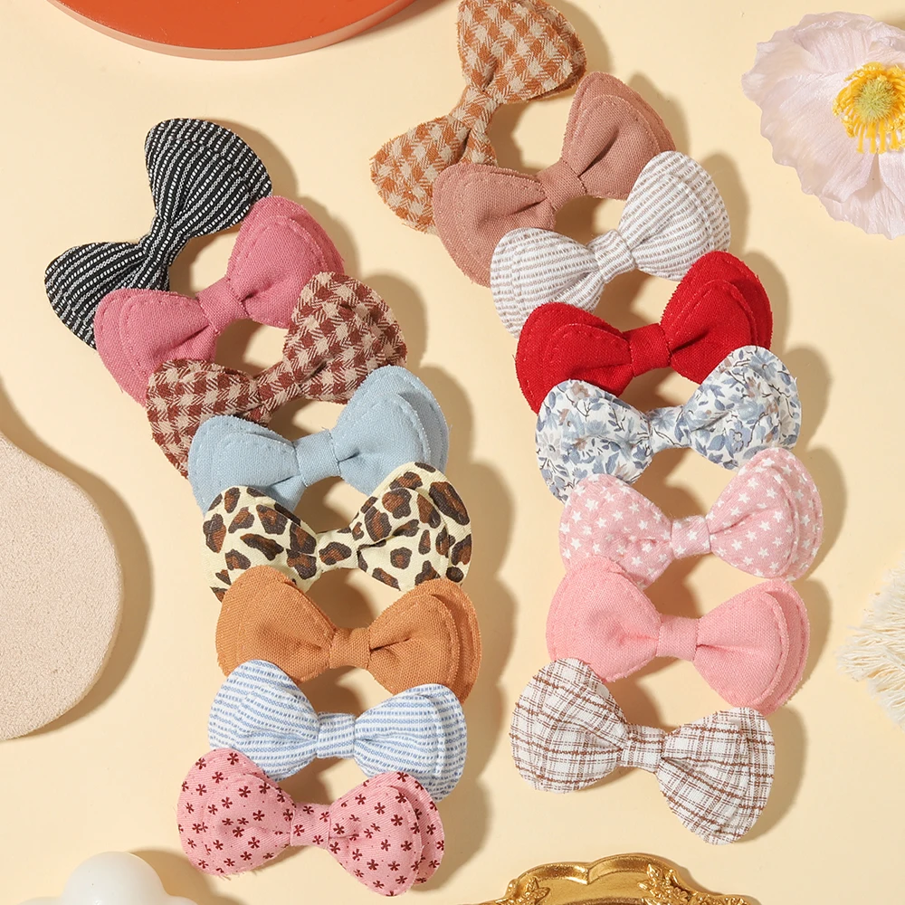 6/10PCS/Set Baby Girls Soft Fabric Barrettes Vintage Bow Hair Clips Kids Handmade Hairpins Children Daily Hair Accessories Gift
6/10PCS/Set Baby Girls Soft Fabric Barrettes Vintage Bow Hair Clips Kids Handmade Hairpins Children Daily Hair Accessories Gift
