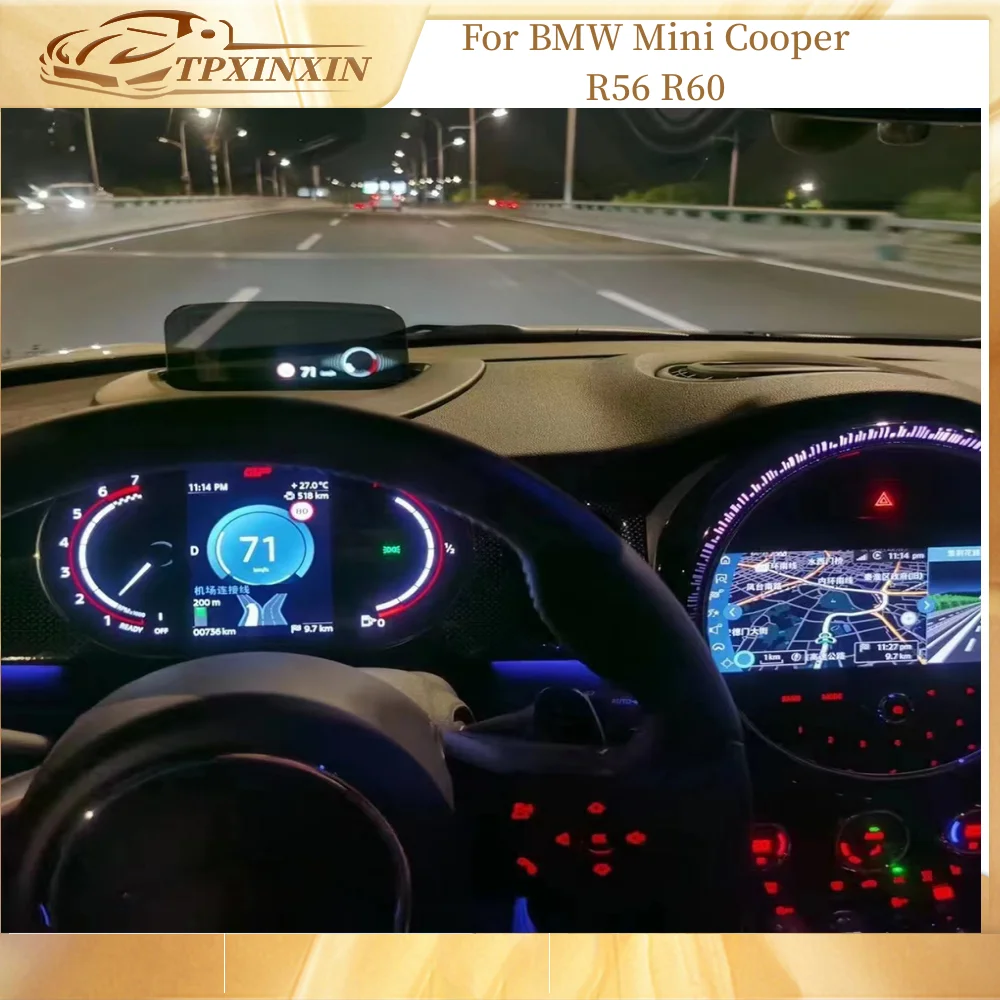 Для BMW Mini Cooper F Series F54 F56 F60 2015 + Автомобильный ЖК-кластер для приборной панели цифровой спидометр плеер головное устройство
Для BMW Mini Cooper F Series F54 F56 F60 2015 + Автомобильный ЖК-кластер для приборной панели цифровой спидометр плеер головное устройство