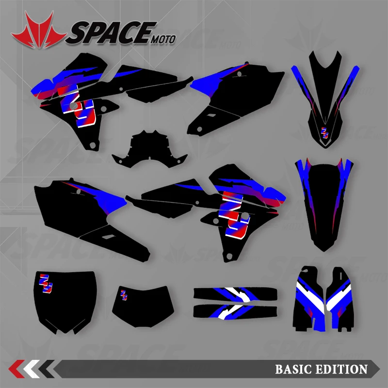Наборы графических наклеек для мотоциклов SPACE для Yamaha 14-18 YZ250F 15-19 YZ250FX WRF250 14-17 YZ450F
Наборы графических наклеек для мотоциклов SPACE для Yamaha 14-18 YZ250F 15-19 YZ250FX WRF250 14-17 YZ450F