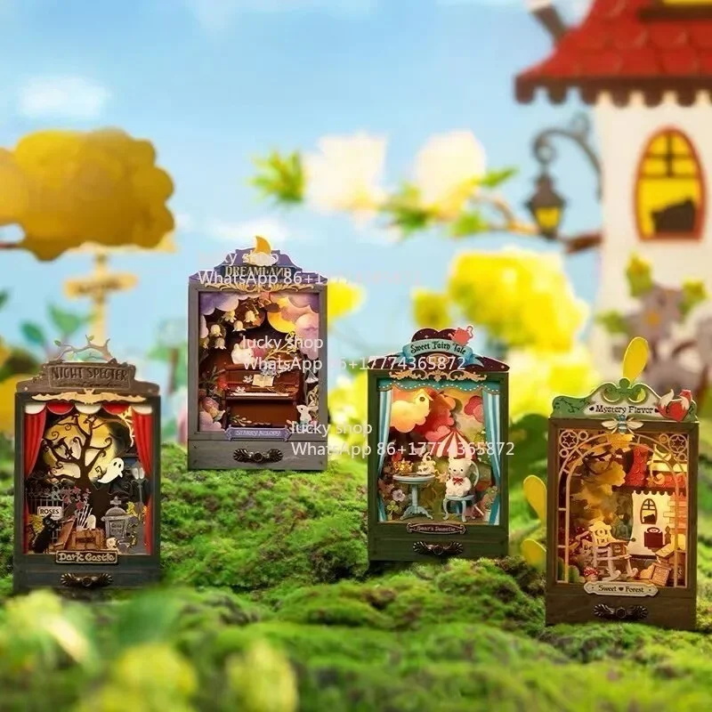 Garden Box Theater Blind Box Handmade Baby House Assembly and Storage DIY Hut (excluding Dolls)
Garden Box Theater Blind Box Handmade Baby House Assembly and Storage DIY Hut (excluding Dolls)
