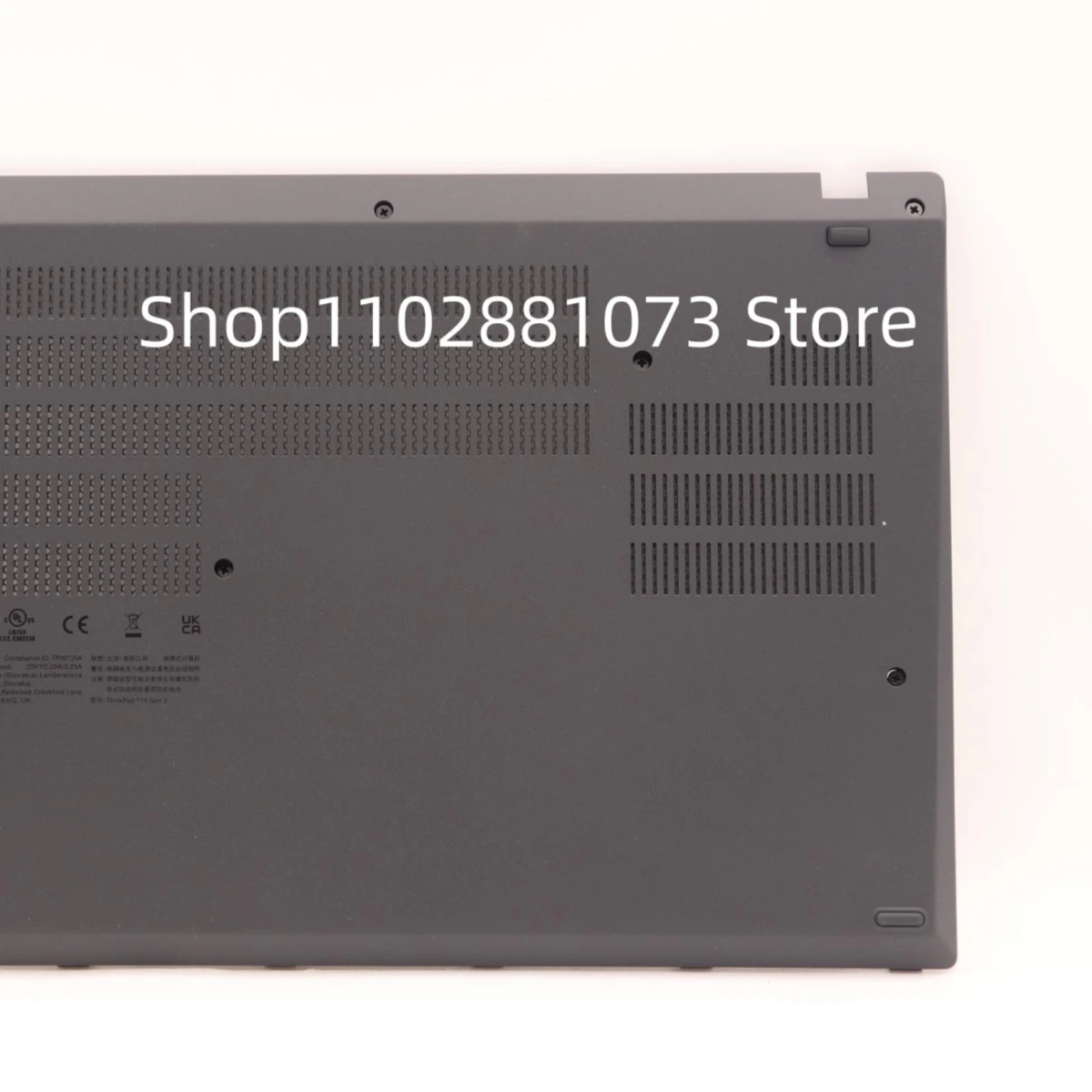 New and Original D Shell Base Bottom Cover Case for Lenovo ThinkPad T14 Gen 3 Metal WLAN Laptop 5CB0Z69544
New and Original D Shell Base Bottom Cover Case for Lenovo ThinkPad T14 Gen 3 Metal WLAN Laptop 5CB0Z69544